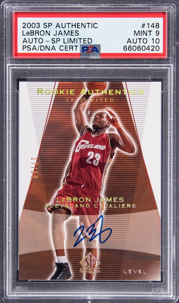 lebron james sp authentic