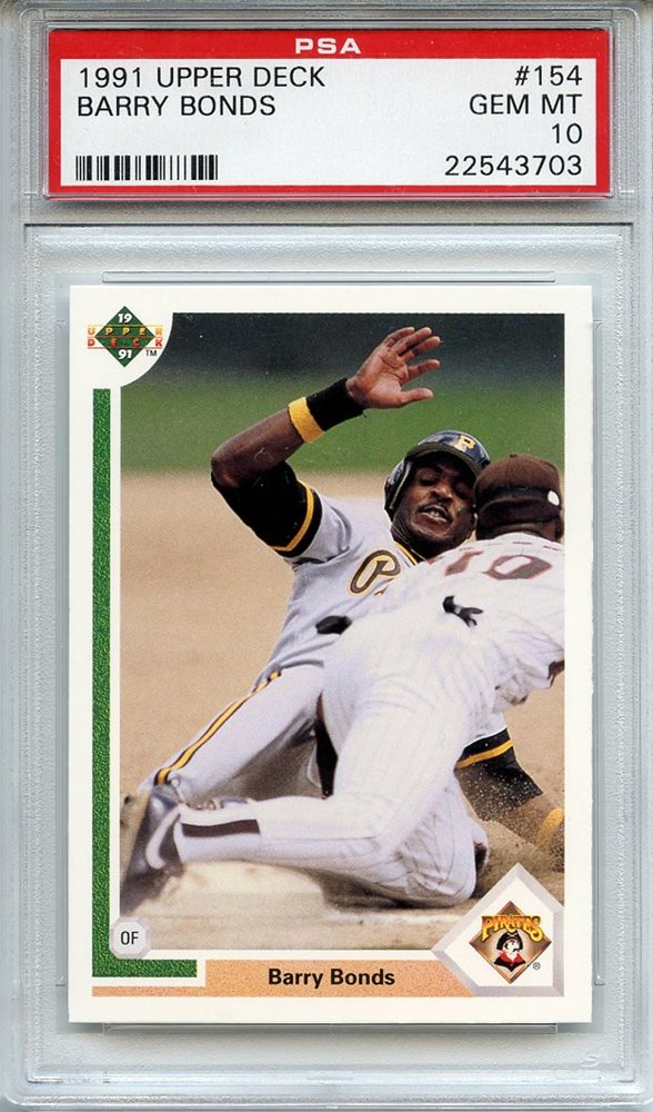 Auction Prices Realized Baseball Cards 1991 Upper Deck Barry Bonds