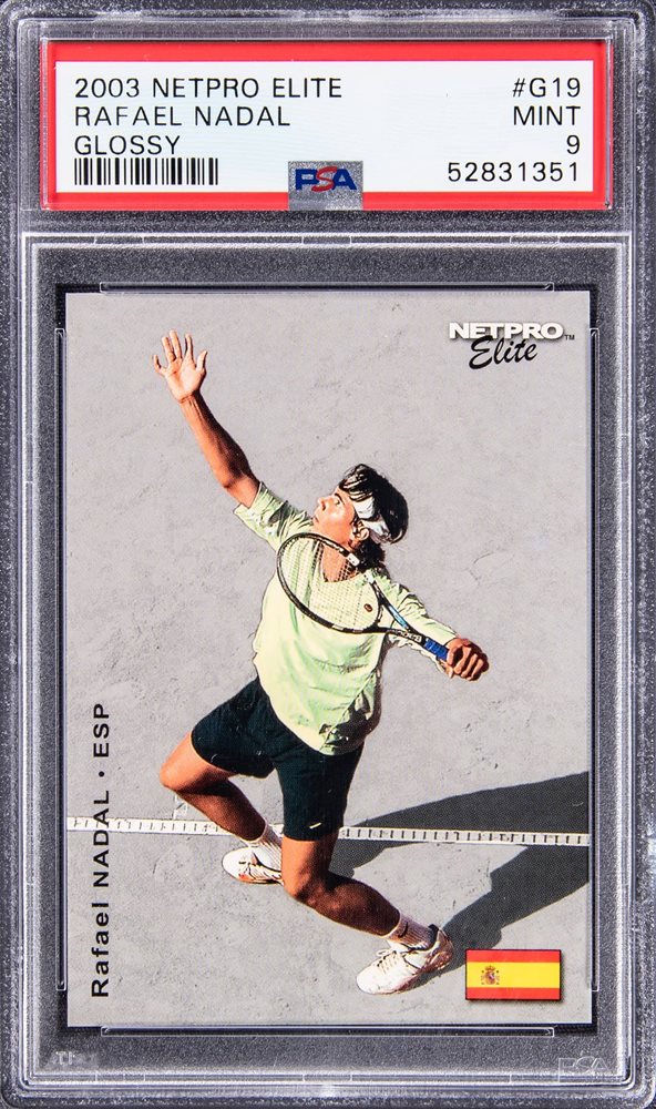 2003 NETPRO Rafael Nadal ルーキーカード 410_574_5