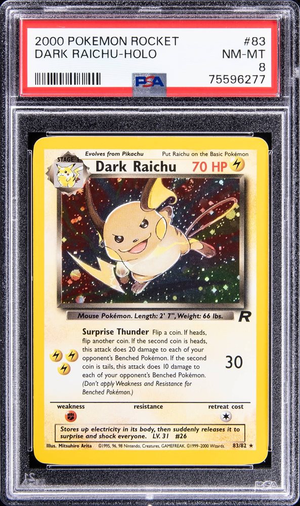 Goldin Auctions Auction Item 5621 Tcg Cards 2000 Pokemon Rocket Goldin Auctions Auction Item 5621 Tcg Cards 2000 Pokemon Rocket
