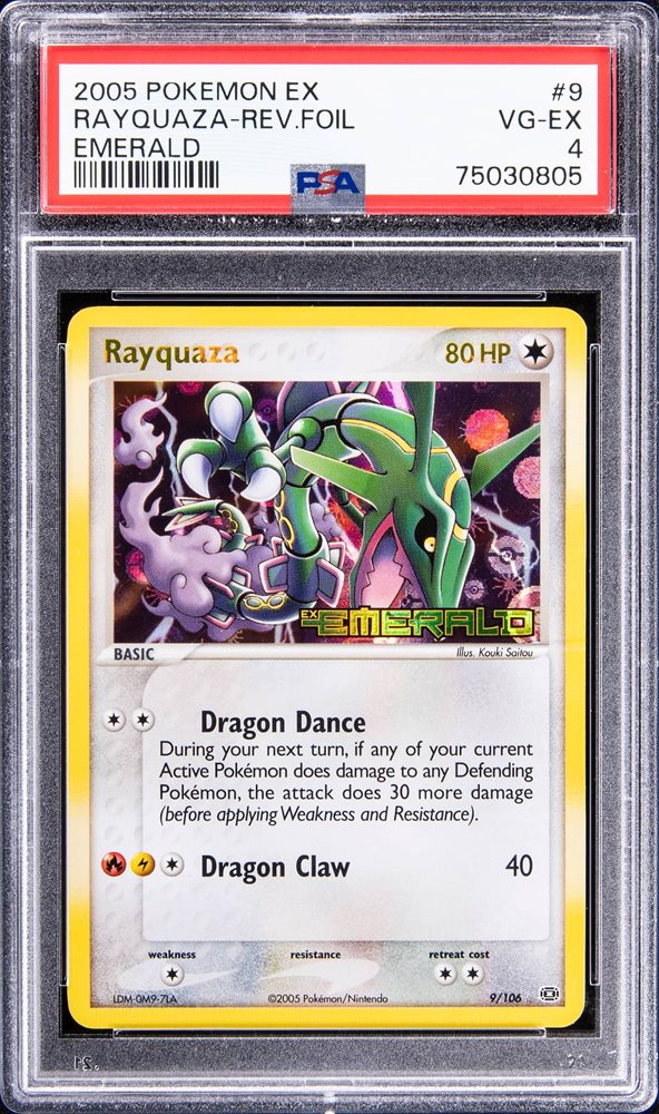 ポケモンカードゲーム Rayquaza EX Emerald [Reverse Holo]9/106 Rayquaza - Ex Emerald Reverse Holo - Pokemon | TrollAndToad
