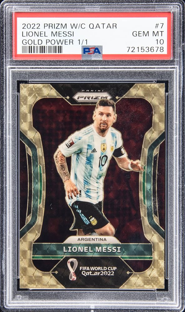 Goldin Auctions Auction Item 5 Soccer Cards 2022 Panini Prizm