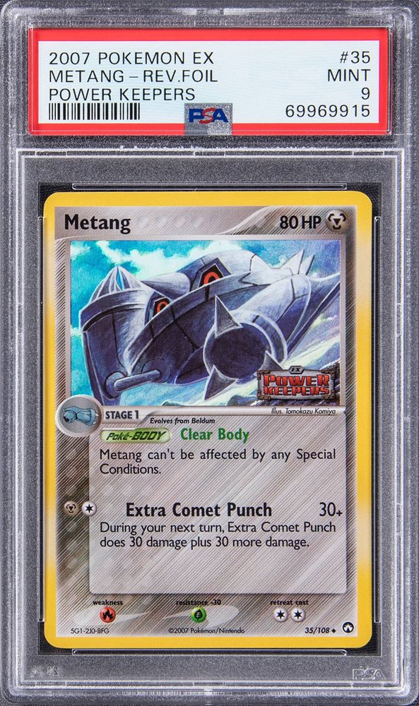 Goldin Auctions Auction Item 2347 Tcg Cards 2007 Pokemon Ex Power Keepers