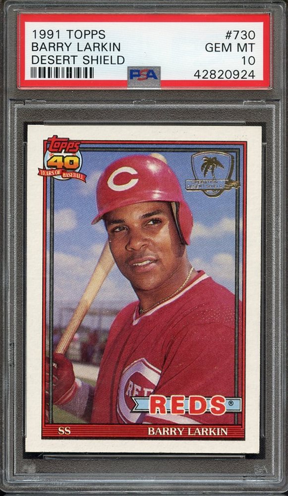 Auction Prices Realized Baseball Cards 1991 TOPPS DESERT