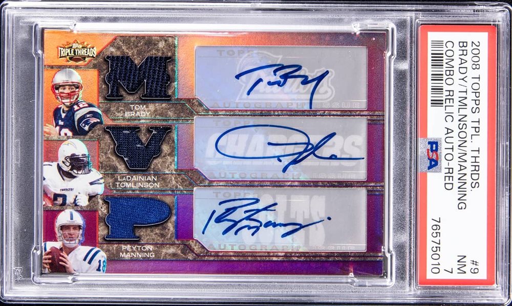 Goldin Auctions Auction Item 1092 Football Cards 2008 Topps Triple