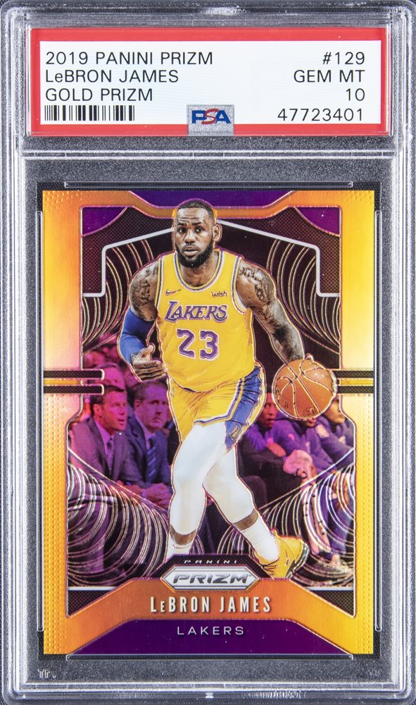 Auction Prices Realized Basketball Cards 2019 PANINI PRIZM Lebron