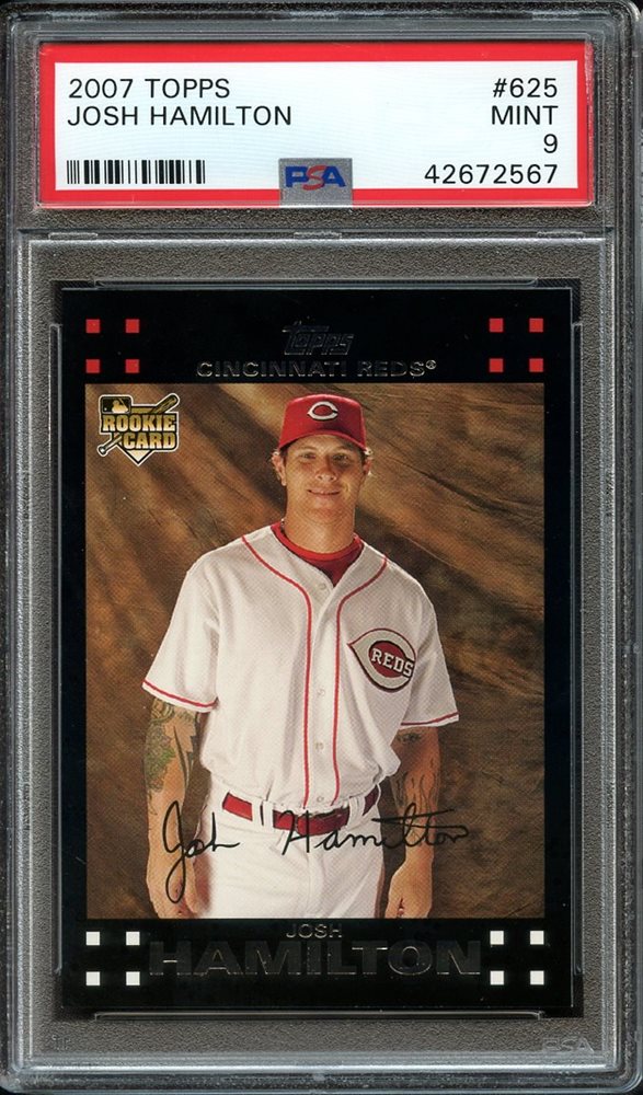 Auction Prices Realized Baseball Cards 2007 Topps Josh Hamilton