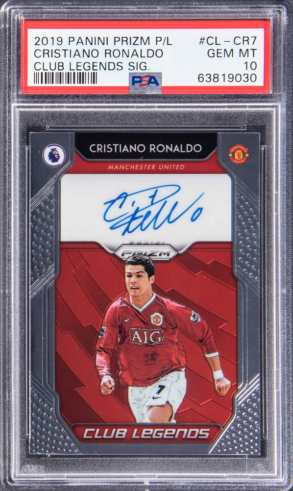 クリスティアーノ ロナウド Panini Prizm PSA 10 クリスティアーノ ロナウド Panini Prizm PSA 10 Cristiano