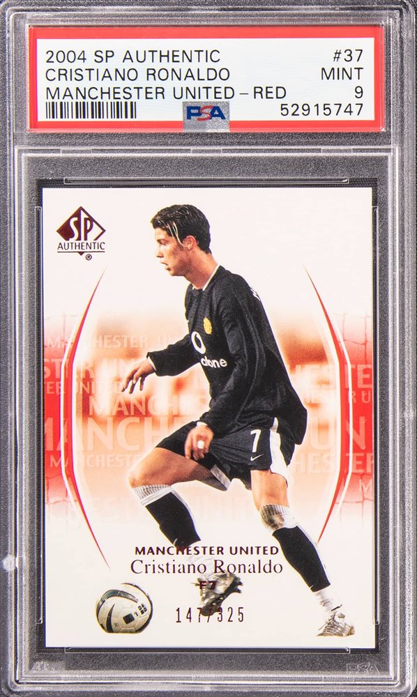 その他 PSA 2004 SP AUTHENTIC CRISTIANO RONALDO Soccer - 2004 Upper Deck SP Authentic Manchester United