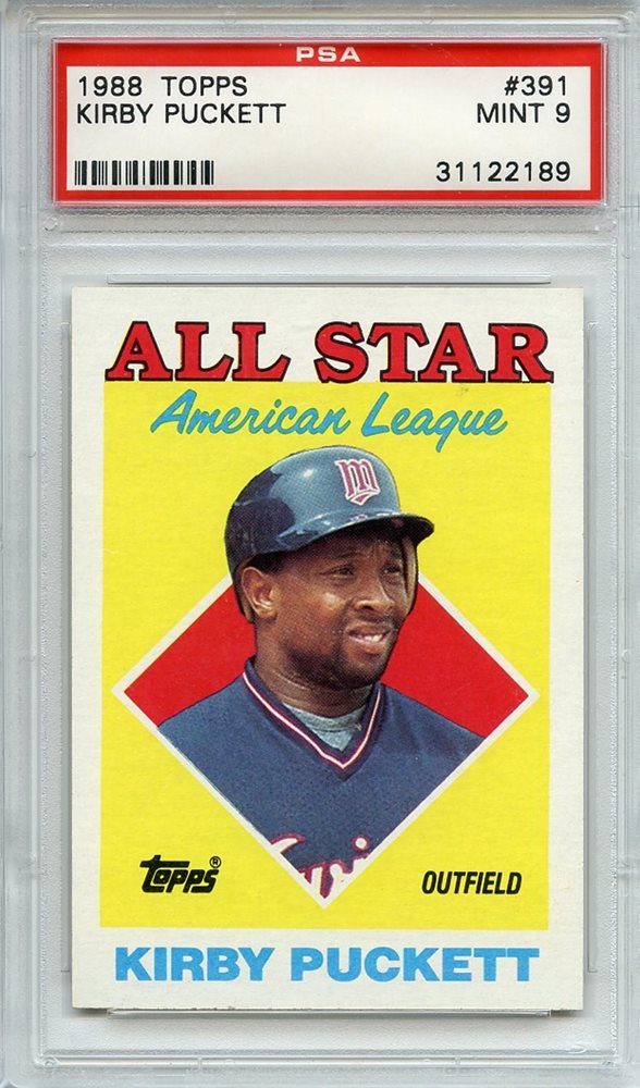 Auction Prices Realized Baseball Cards 1988 Topps Kirby Puckett