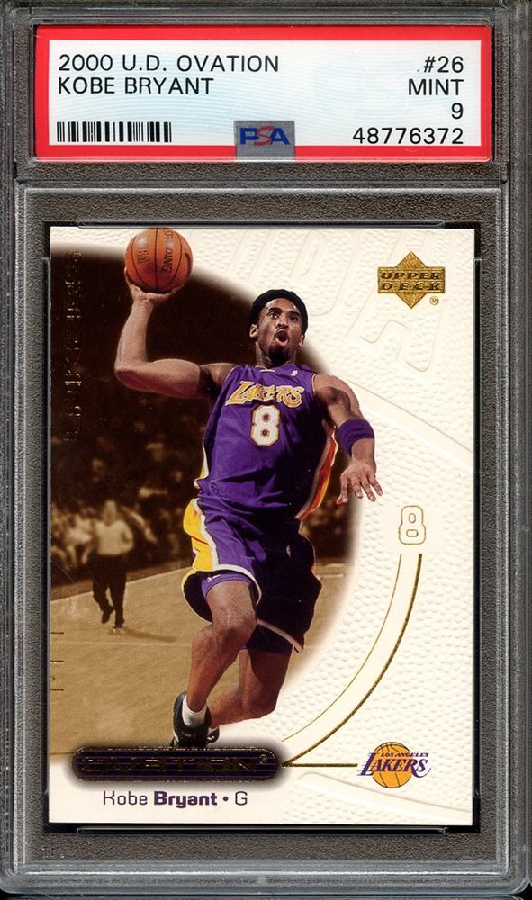 Auction Prices Realized Basketball Cards 2000 Upper Deck Ovation Kobe 