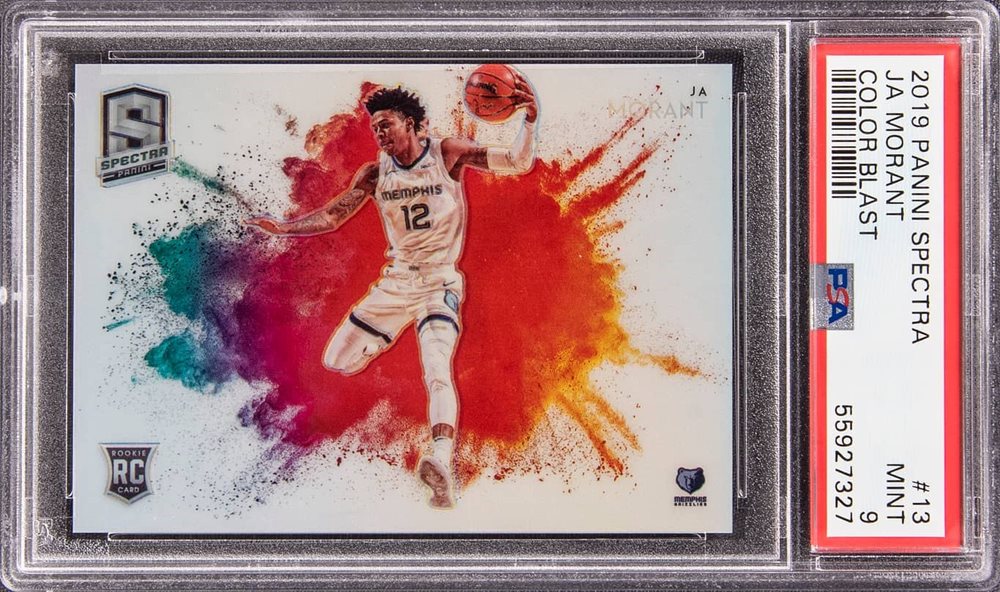 2019 20 Panini Spectra ジャ モラント RC #119 2019 20 Panini Spectra ジャ モラント RC #119 2019-20 Panini