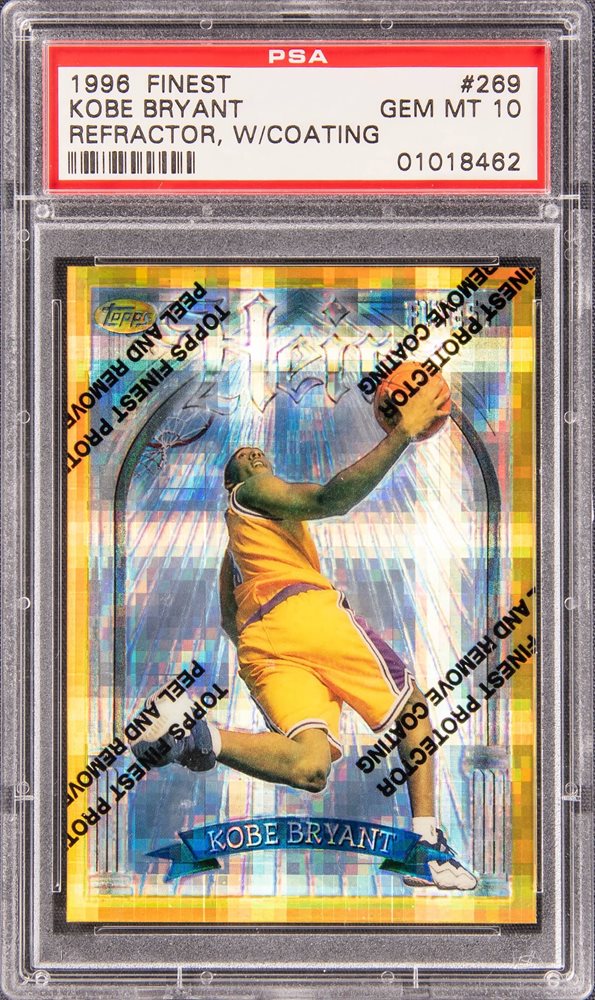 Auction Prices Realized Basketball Cards 1996 FINEST Kobe Bryant