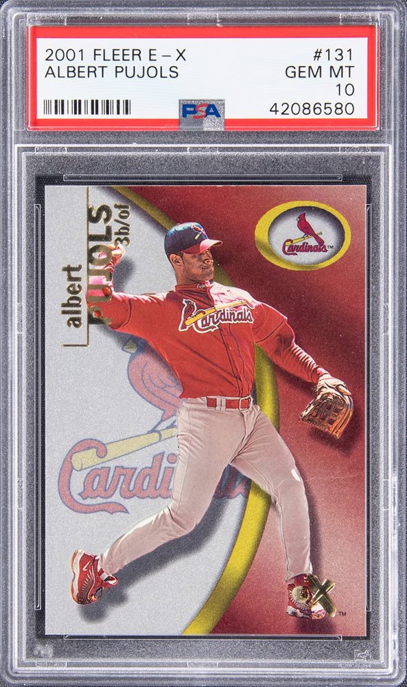 Auction Prices Realized Baseball Cards 2001 FLEER E-X Albert