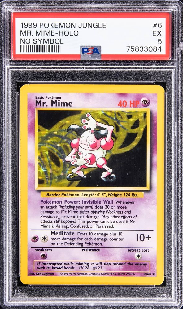 1997 Pokemon Pocket Monsters Japanese Jungle Set Holo Mr