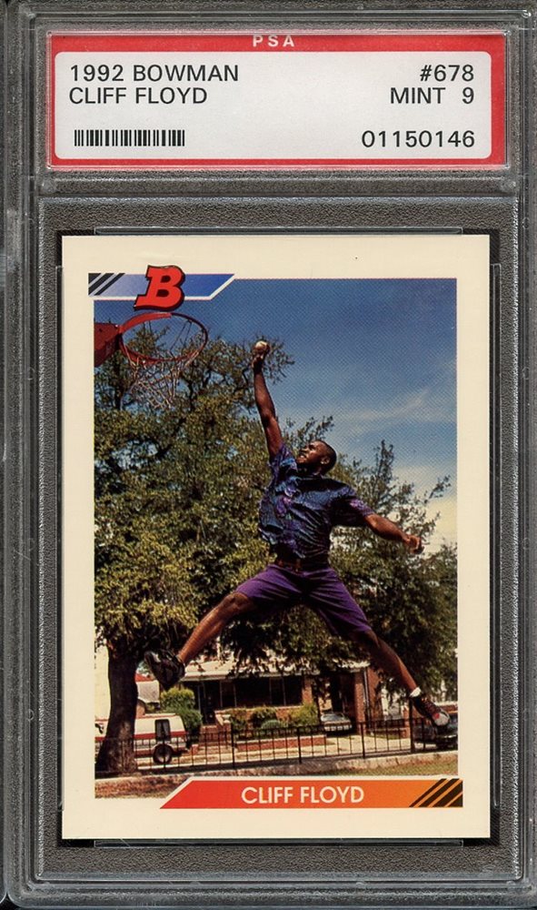 Auction Prices Realized Baseball Cards 1992 BOWMAN Cliff Floyd