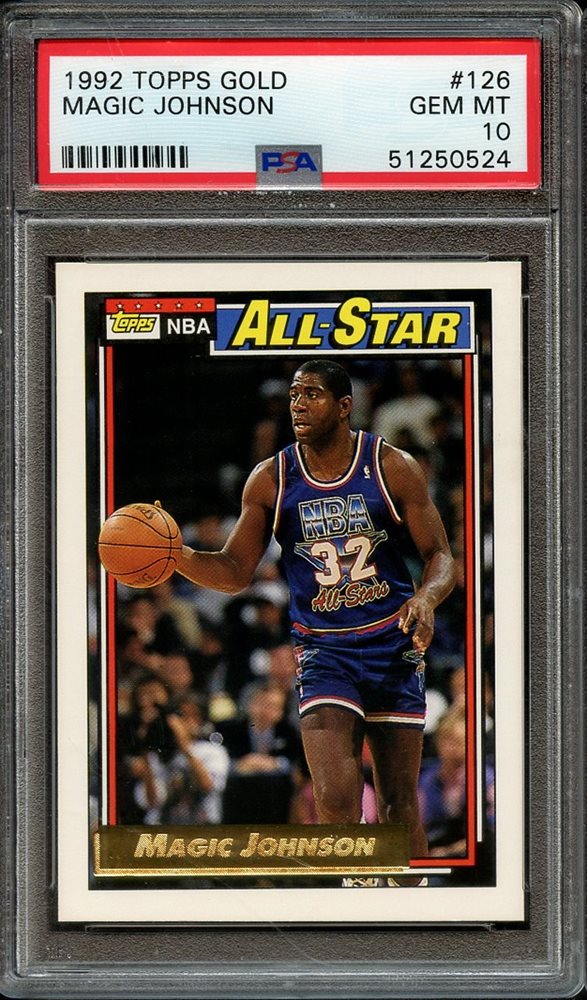 【Magic Johnson】PSA10 Express Lane Gold 2019-20 Panini Optic Magic Johnson Express Lane Silver Holo