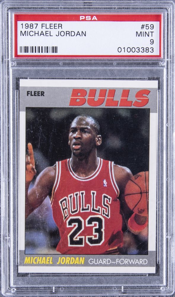 1987 fleer michael jordan
