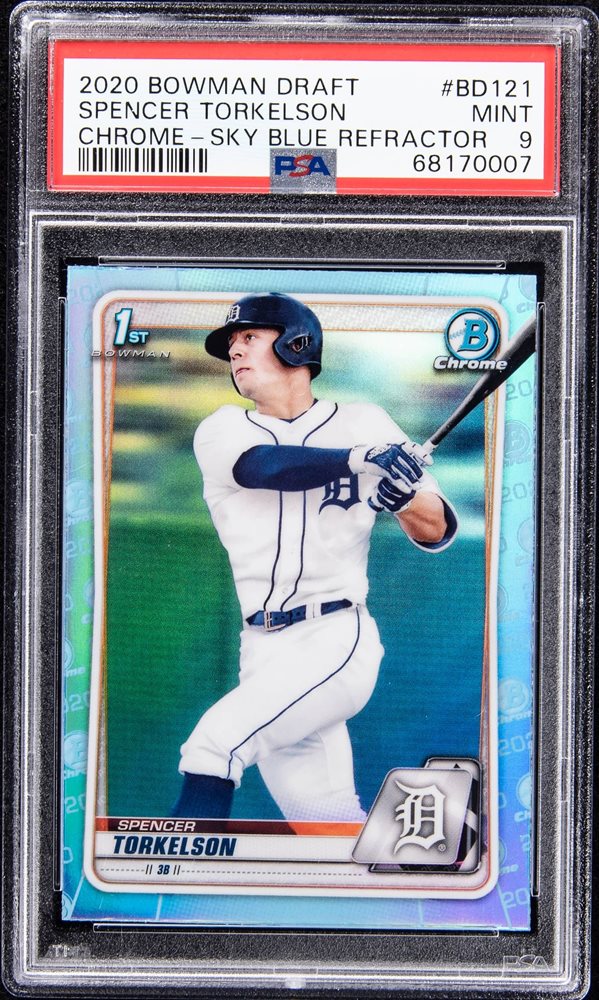 その他 2020 bowman spencer torkelson PSA10 PSA 10 Spencer Torkelson 2020 Bowman AUTO Blue Wave Ref