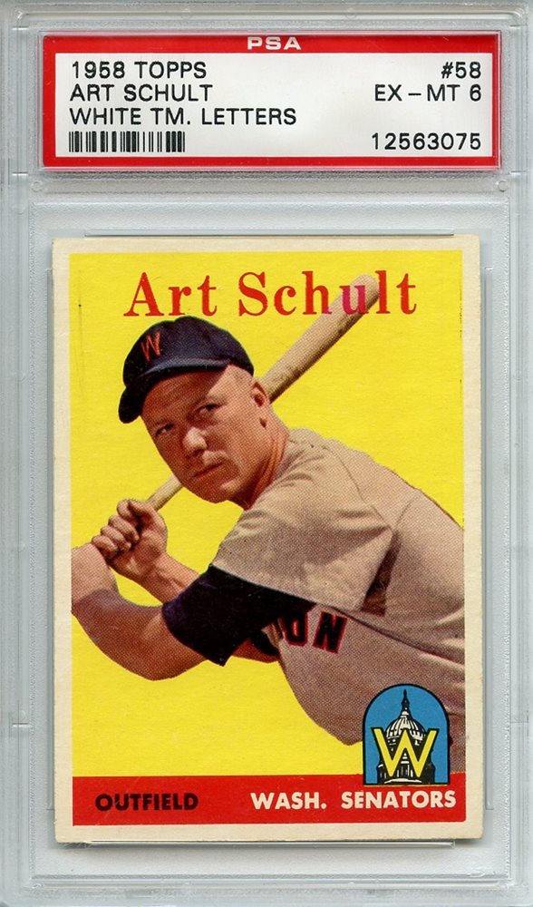 Sirius Sports Auctions Auction Item 188 Baseball Cards 1958 Topps