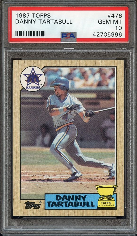 Auction Prices Realized Baseball Cards 1987 Topps Danny Tartabull