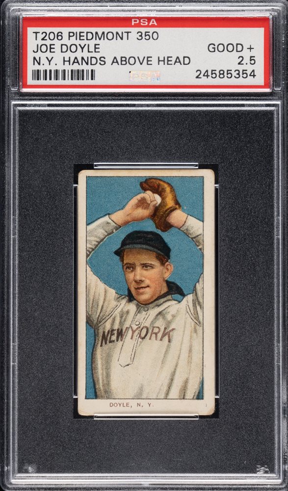 Auction Prices Realized Baseball Cards 1909-11 T206 PIEDMONT 350