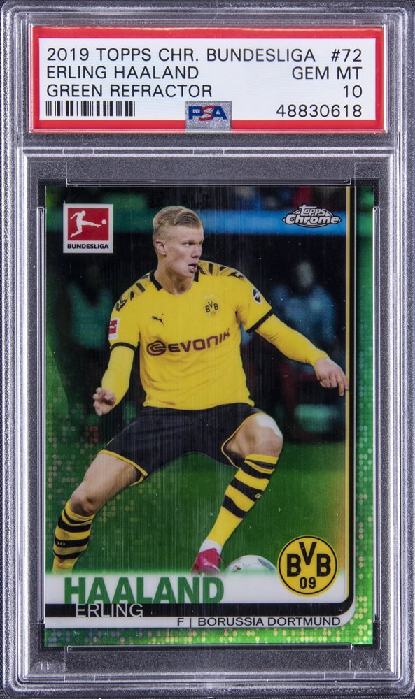 PSA10］ハーランド ルーキーカード 2019 topps HAALAND