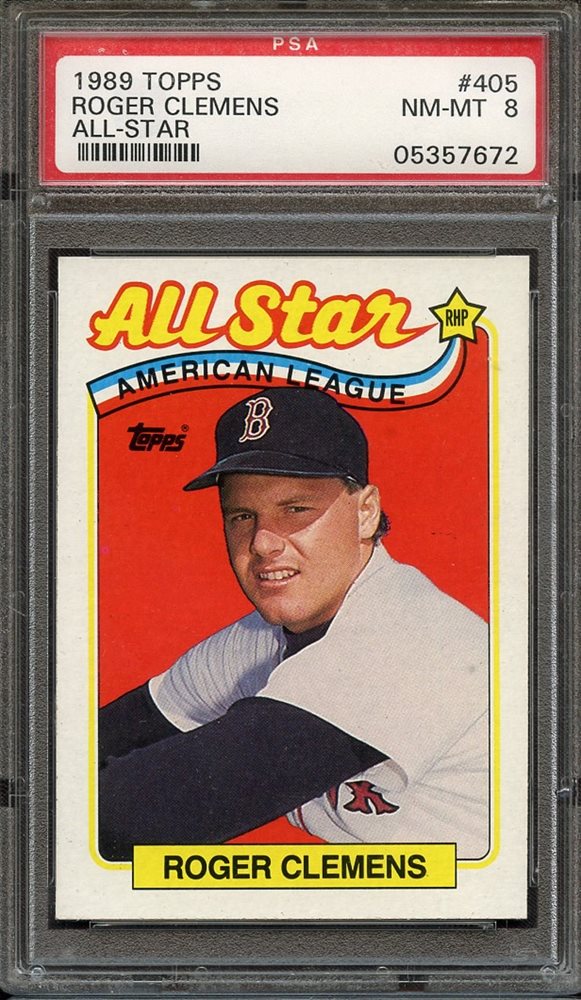 Auction Prices Realized Baseball Cards 1989 Topps Roger Clemens ALL STAR