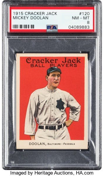 2019 May 30  1915 Cracker Jack PSA Set Registry Au