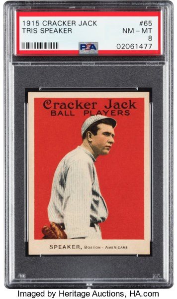 2019 May 30  1915 Cracker Jack PSA Set Registry Au