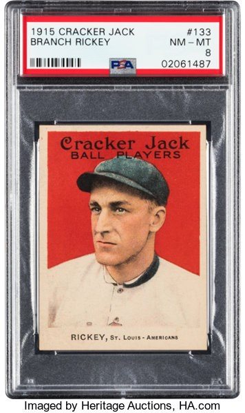 2019 May 30  1915 Cracker Jack PSA Set Registry Au