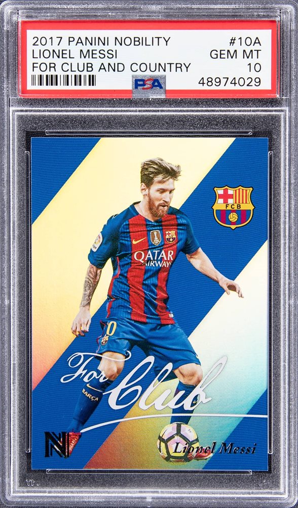 PSA10 2017 Panini Nobility Soccer メッシ SP PSA10 2017 Panini Nobility Soccer メッシ SP