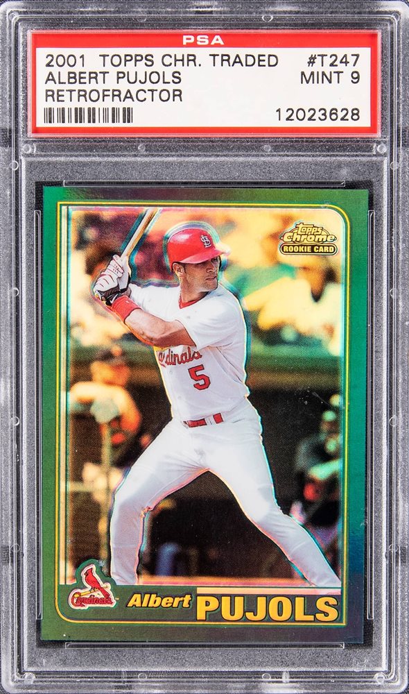Amazon.com: 2001 Topps Traded Baseball #T247 Albert Pujols