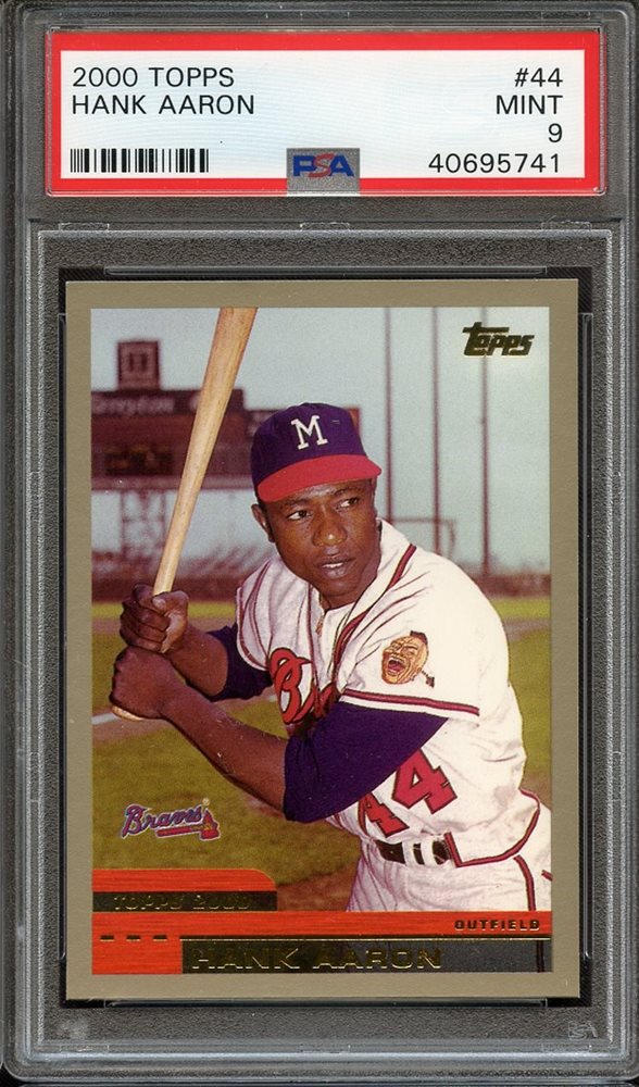 Auction Prices Realized Baseball Cards 2000 Topps Hank Aaron
