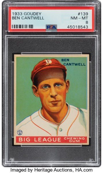 Summer Sports Card Catalog Auction - Dallas