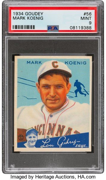 Summer Sports Card Catalog Auction - Dallas