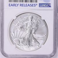 2017-W $1 Burnished Silver Eagle (Special Strike) Silver Eagles