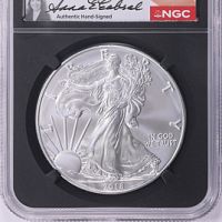 2018-W $1 Burnished Silver Eagle (Special Strike) Silver Eagles