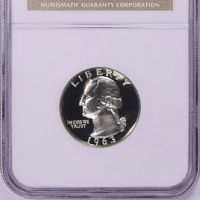 1963 25C, DCAM (Proof) Washington Quarter - PCGS CoinFacts