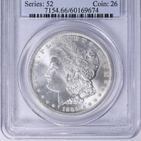 1884 O Morgan dollar NGC MS63, MS63 - PCGS Auction Prices