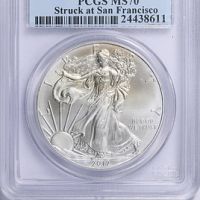 2012-(S) $1 Silver Eagle Struck at San Francisco (Regular Strike
