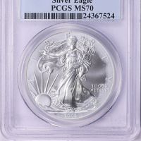 2012 $1 Silver Eagle (Regular Strike) Silver Eagles - PCGS CoinFacts