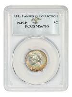 1945-P 5c PCGS MS66, MS66 - PCGS Auction Prices