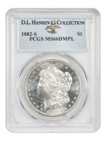 1882 S Morgan Silver Dollar PCGS MS63, MS63 - PCGS Auction Prices