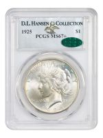 1925 US Peace Silver Dollar PCGS MS 63, MS63 - PCGS Auction Prices