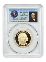 2007-S $1 James Madison, DCAM (Proof) Presidential Dollars - PCGS