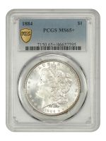 アメリカ　モルガンダラー銀貨1884 o MS-64 PCGS アメリカ 1884 1ドル 銀貨 NGC MS 64 モルガンダラー 3941279005