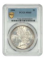 アメリカ　モルガンダラー銀貨1886 MS-62 PCGS アメリカ モルガンダラー銀貨1886 MS-62 PCGS | GoldSilverJapan