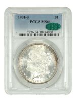 1901-S $1 MS65 PCGS, MS65 - PCGS Auction Prices