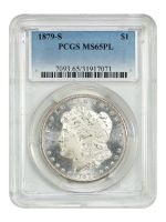 1879-S Morgan PCGS MS-63 Uncirculated Silver Dollar Coin San